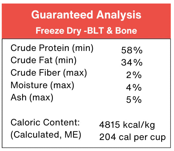Freeze Dry - Legacy BLT + Bone