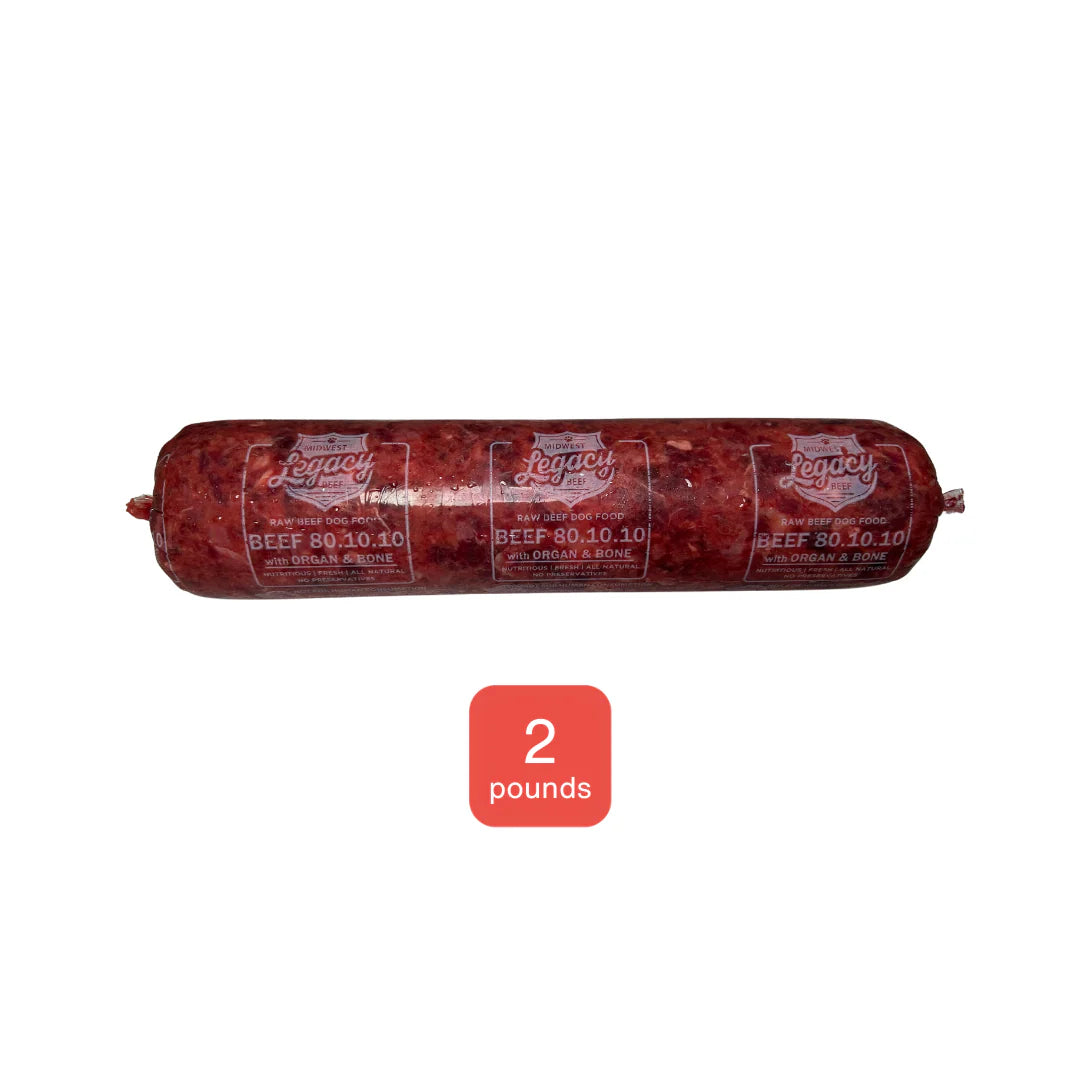 Legacy Beef 80.10.10 with Organ and Bone 30 LB Case