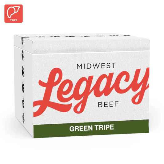 Legacy Green Tripe 30 LB Case